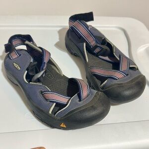 Keen Waterproof Velcro Navy and Black Hiking Sandals EU 38 Women’s 7